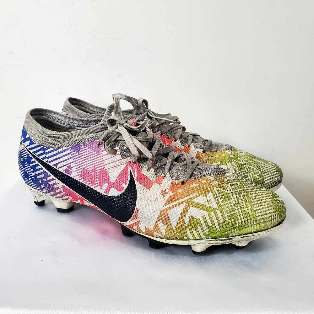 Nike Mercurial Vapor 13 Pro AG NJR Jogo Prismatic Soccer Cleats Size 9.5US